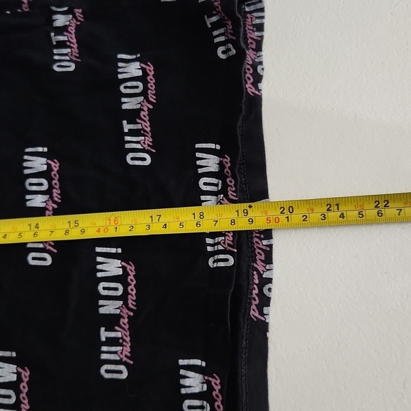 Pull & Bear Crop Top Out Now Friday Mood size M Euro Black - Picture 6 of 9